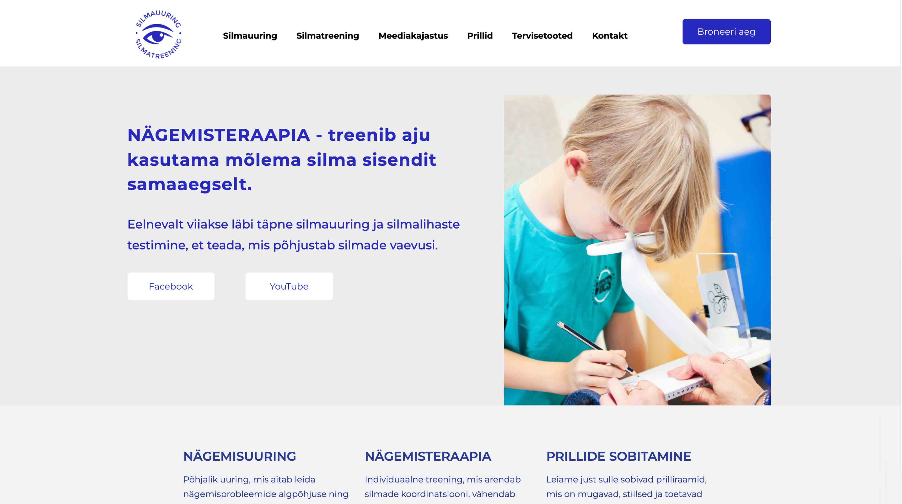 Nagemisteraapia website